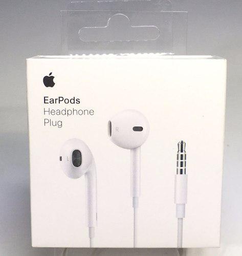 Audífonos Earpods iPhone Jack 3.5 Original Y Sellado