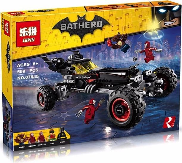 Batman Movie The Batmobile Marca Lepin Compatible Con Lego