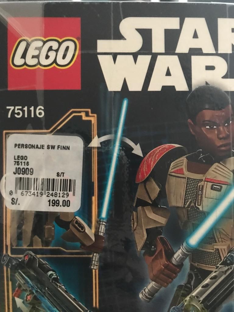 Lego Star Wars  Finn Nuevo Sellado