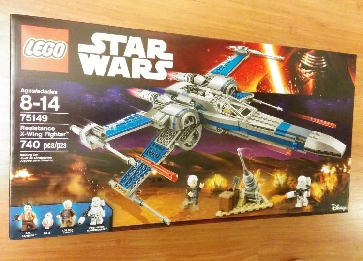 Lego Star Wars  x wing fighter