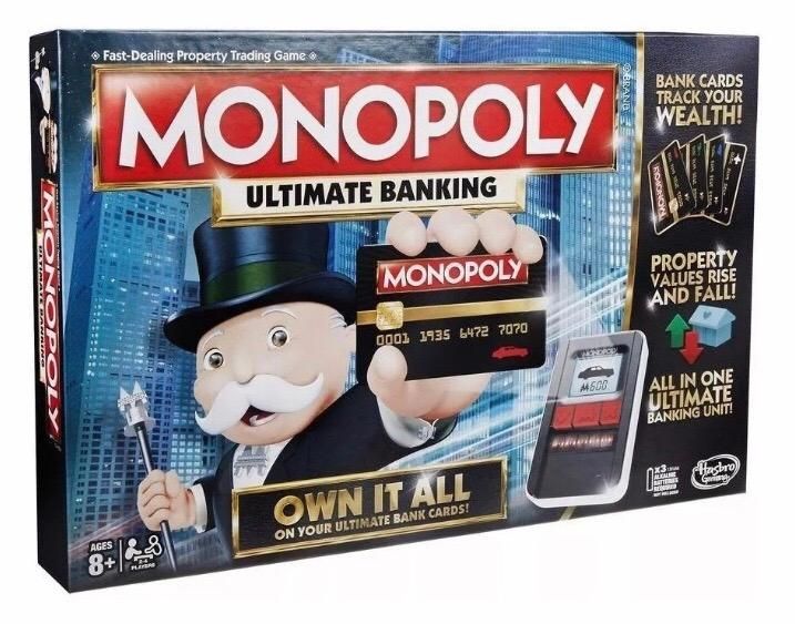 Monopolio Banco Electrónico - Hasbro (1 Uso)