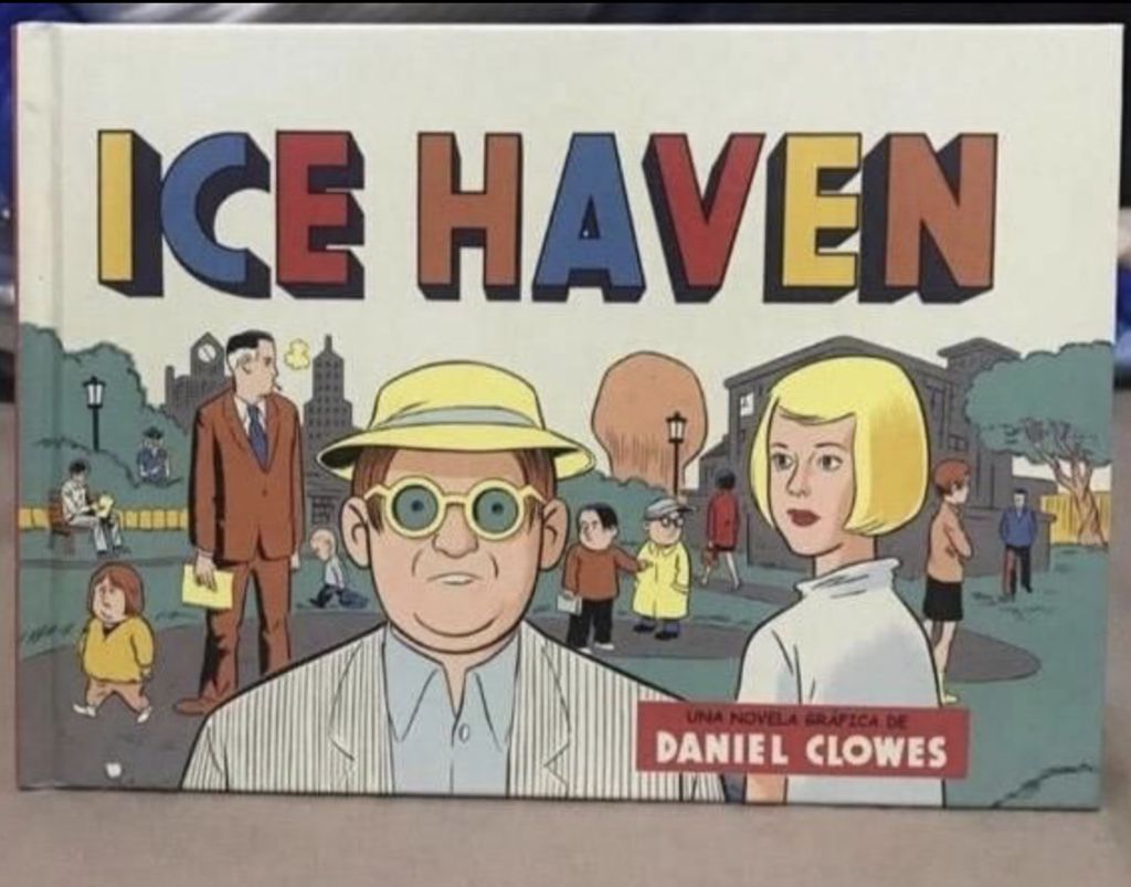 Novela Gráf. “Ice Haven” Daniel Clowes Edit. Random