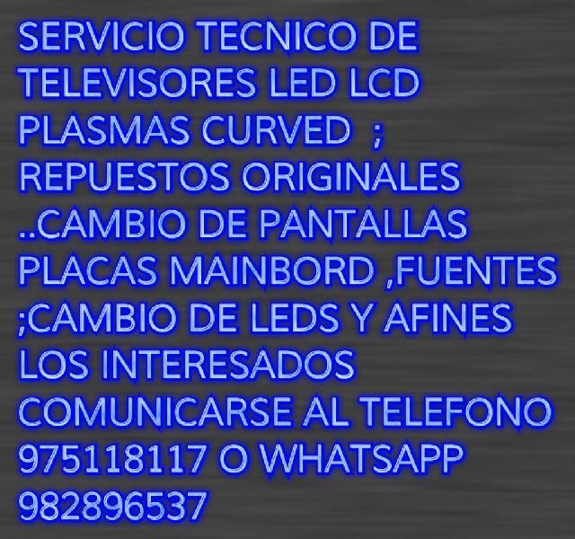 Servicio Tecnico Televisores Led Lcd