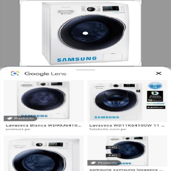 Lavadora Y Secadora 2 en 1 Samsung 9k