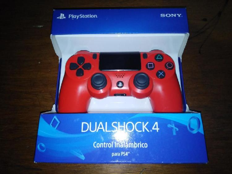 Mando Dualschok de Ps4 Rojo!!