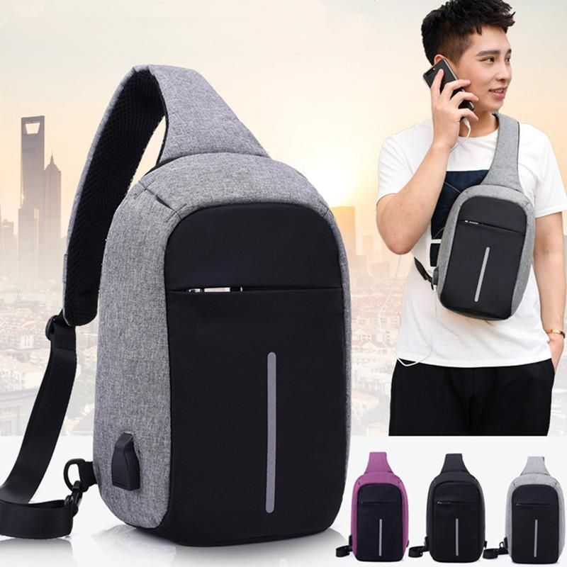 Morral Antirrobo Con Cable Usb Impermeable.