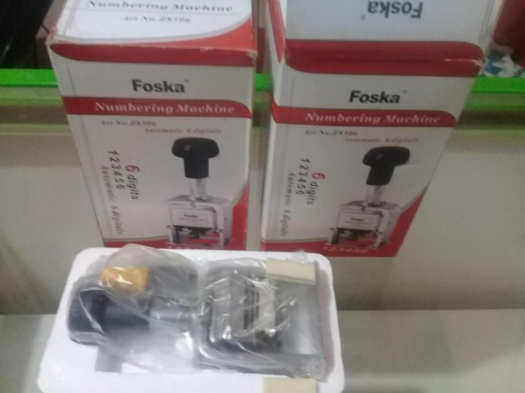 Numerador automático Foska zs506