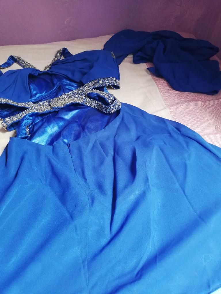 Vestido Elegante Azul
