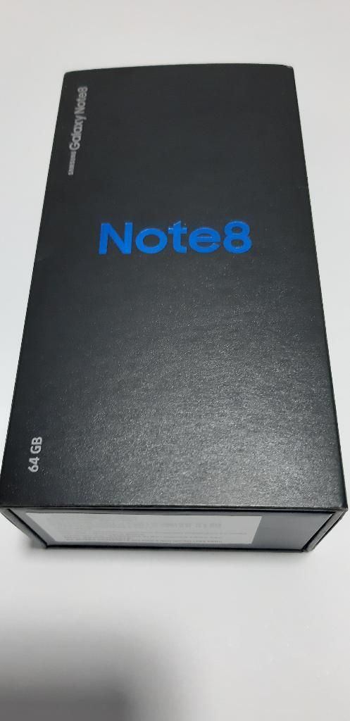 Caja Nueva Note 8 Color Negro 64 Gb