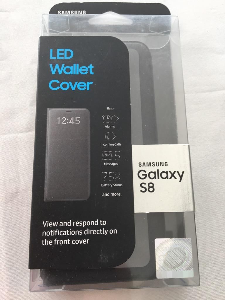 Flip Cover Led Samsung Galaxy S8