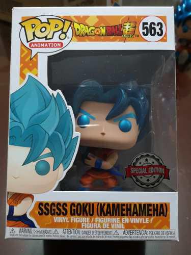 Funko Pop! Ssgss Goku (kamehameha) Nro 563 Original