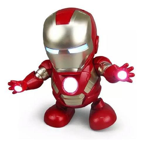 Muñeco Iron Man Bailando Con Luces Y Musica 4 Musicas