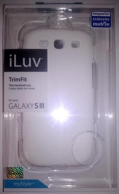 Cover Blanco Iluv para Smartphone Samsung Galaxy SIII
