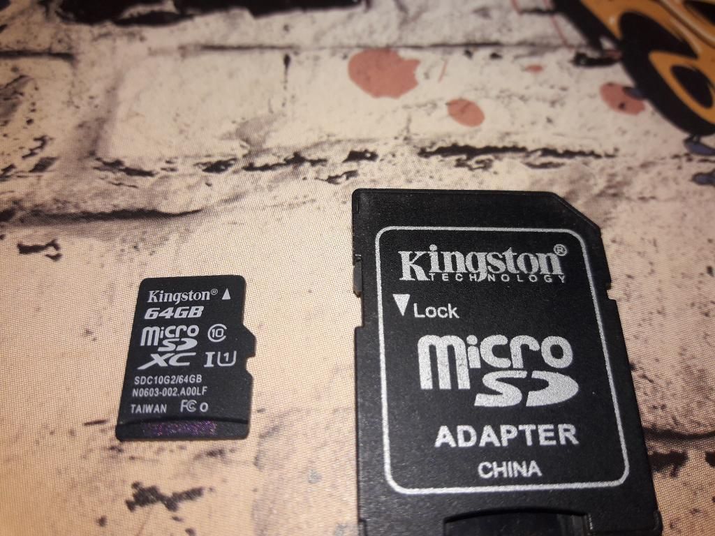 Memoria Sd Kingston de 64 Gb (Clase 10