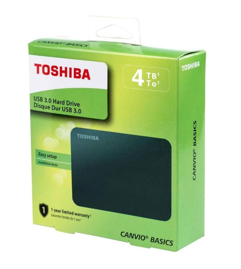 Disco Duro Externo Toshiba 4tb Canvio Basics