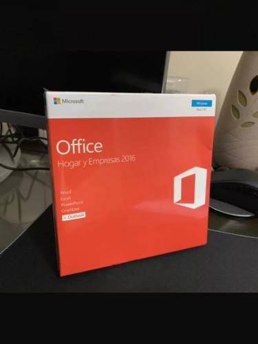Microsoft Office Hogar Y Empresas 2016 / Sellado