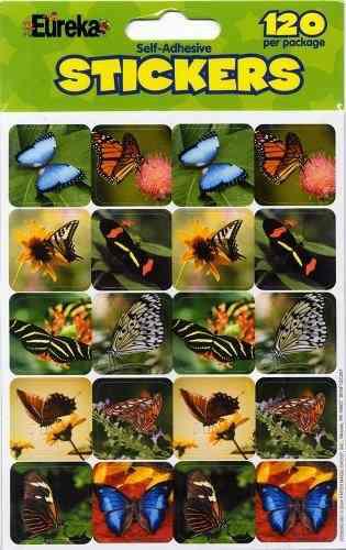 Eureka Butterflies Real Photos Pegatinas