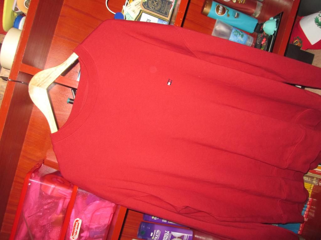 Sweater Red Tommy Hilfiger "XXL" USA Men's