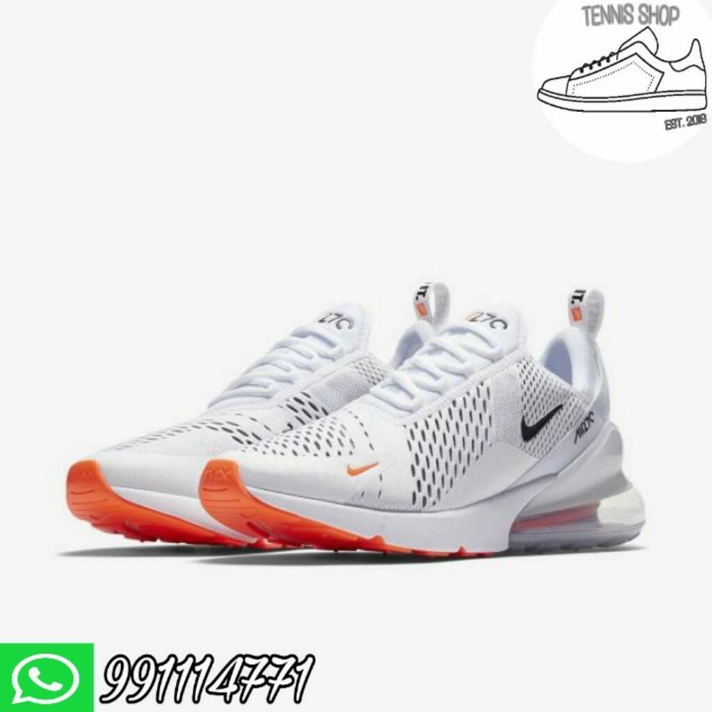 Zapatillas Nike Air Max White Orange