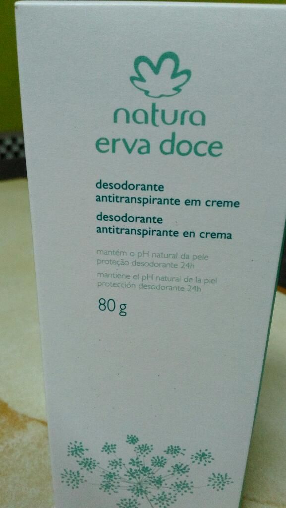 Desodorante Erva Doce En.crema Natura