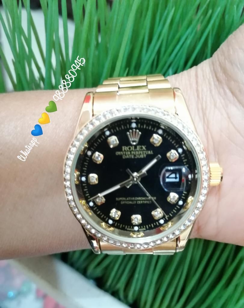 Reloj Rolex Date Gold
