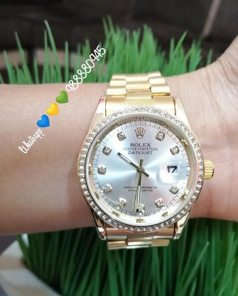 Reloj Rolex Goldwhite Oys