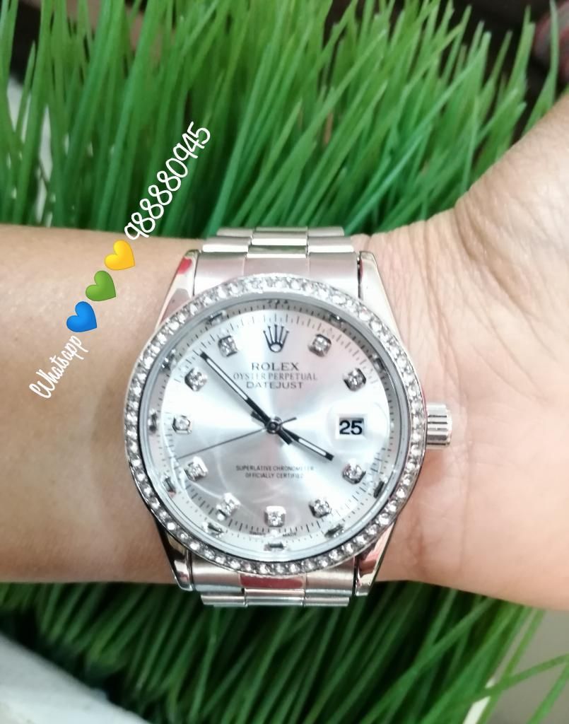 Rolex Plata Reloj Rolex Rp