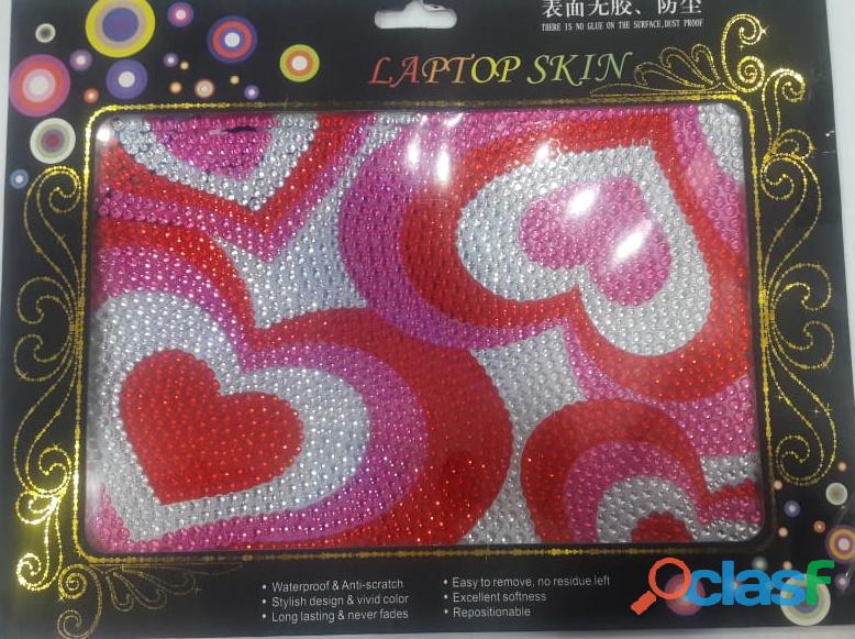 Skin Laptop con piedreria