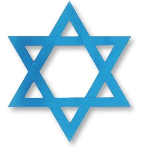 Beistle 22415 Compañia Hanukkah Foil Estrella De David