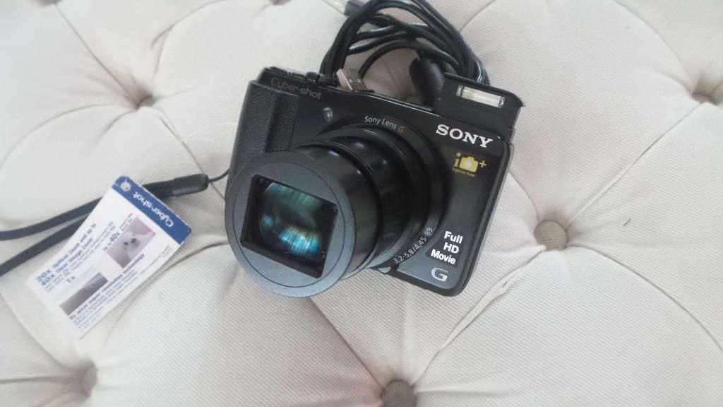 Camara Nuevo Sony HX20V Fhd Gps 182 mp Zoom 20x