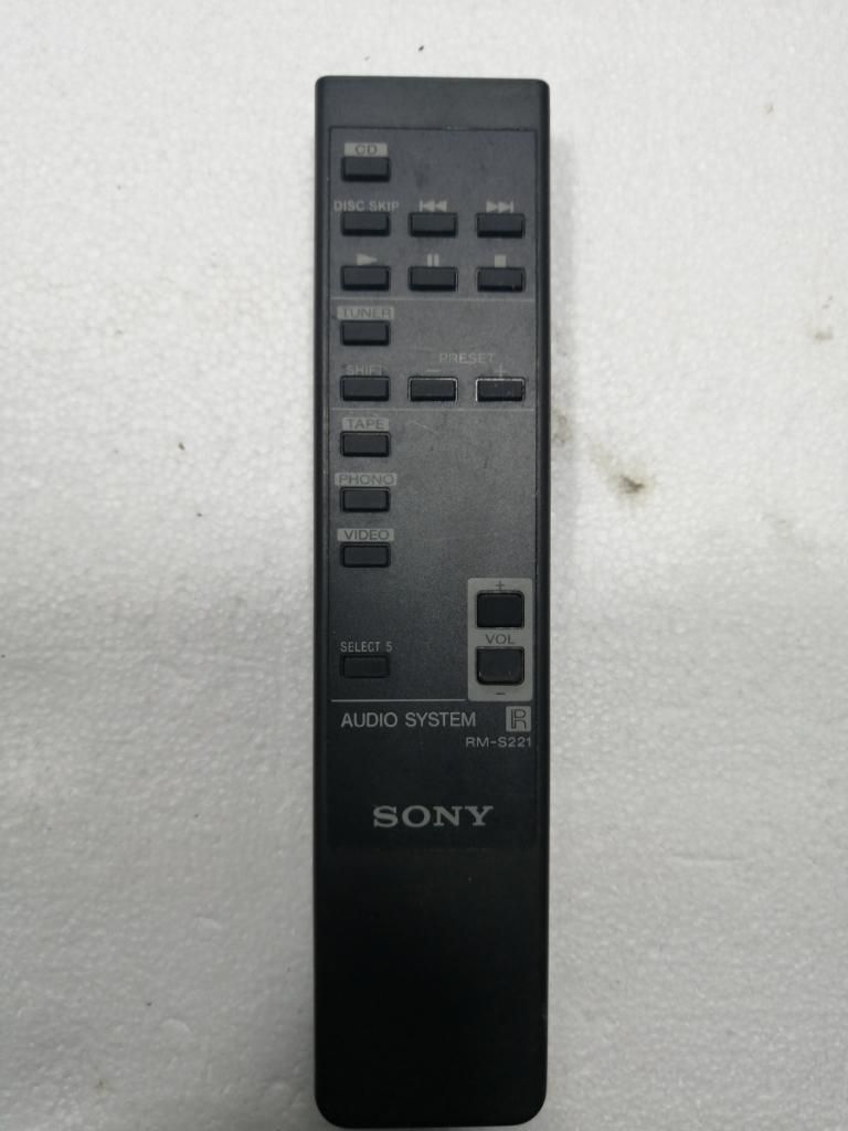 Control de Equipo Sony