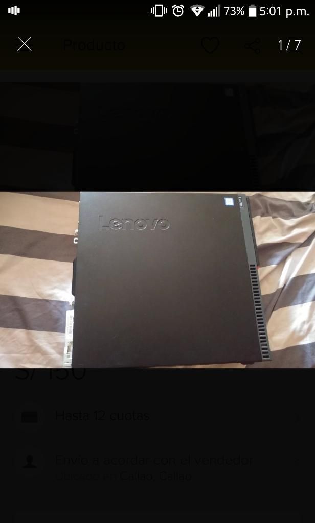 Cpu Lenovo M700 Core I5 6ta Gen