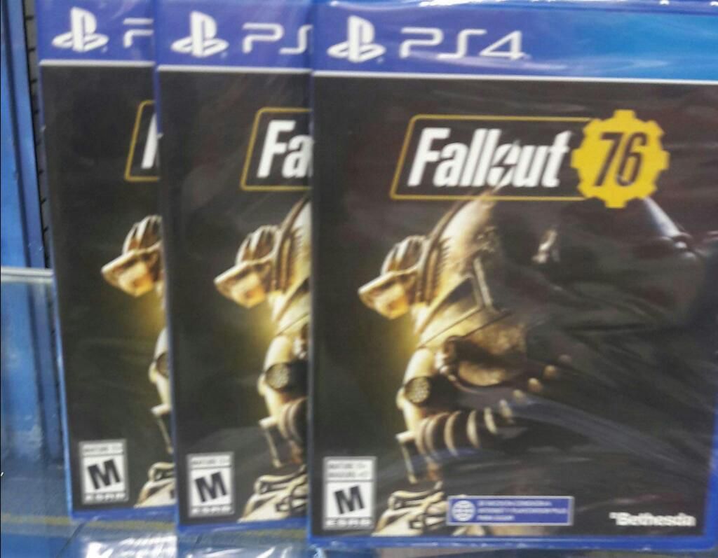 Fallout 76 Ps4 Nuevo Sellado Stock