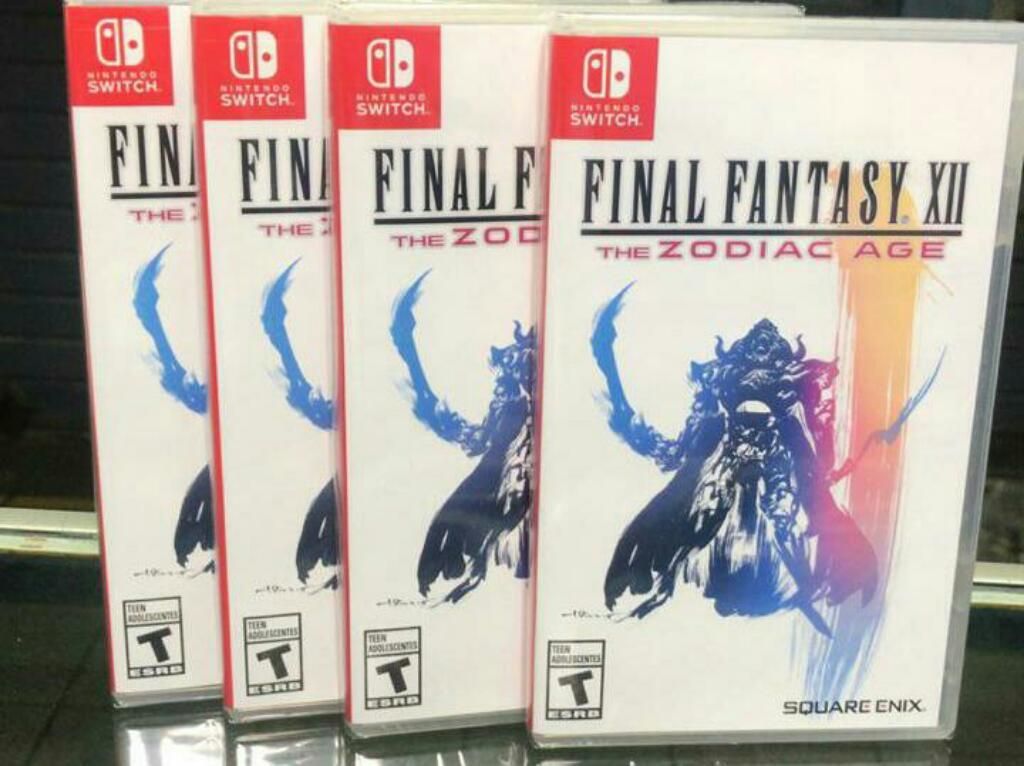 Final Fantasy XII The Zodiac Age Nintendo Switch Nuevo y