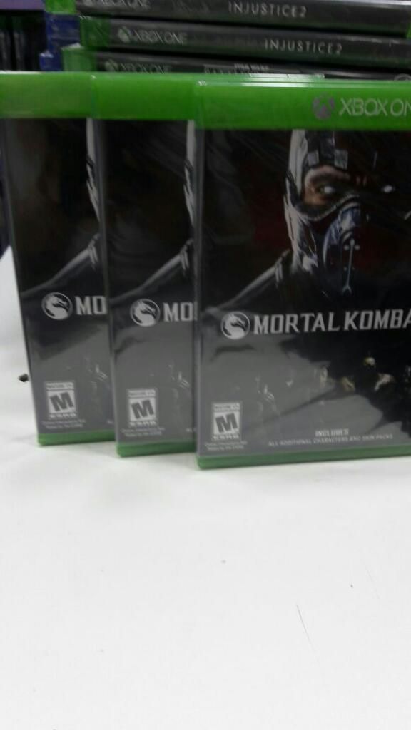 Mortal Kombat Xl Xbox One Nuevo y Sellado Stock