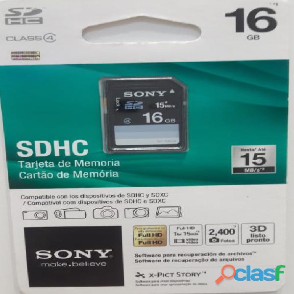 Sony SDHC 16 GB Tarjeta de Memoria