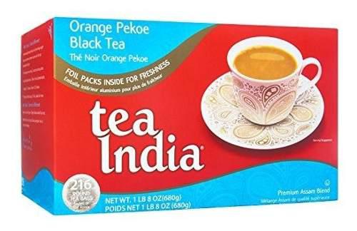 Tea India Assam Tea Blend Orange Pekoe 216 Round 2cup Bolsas