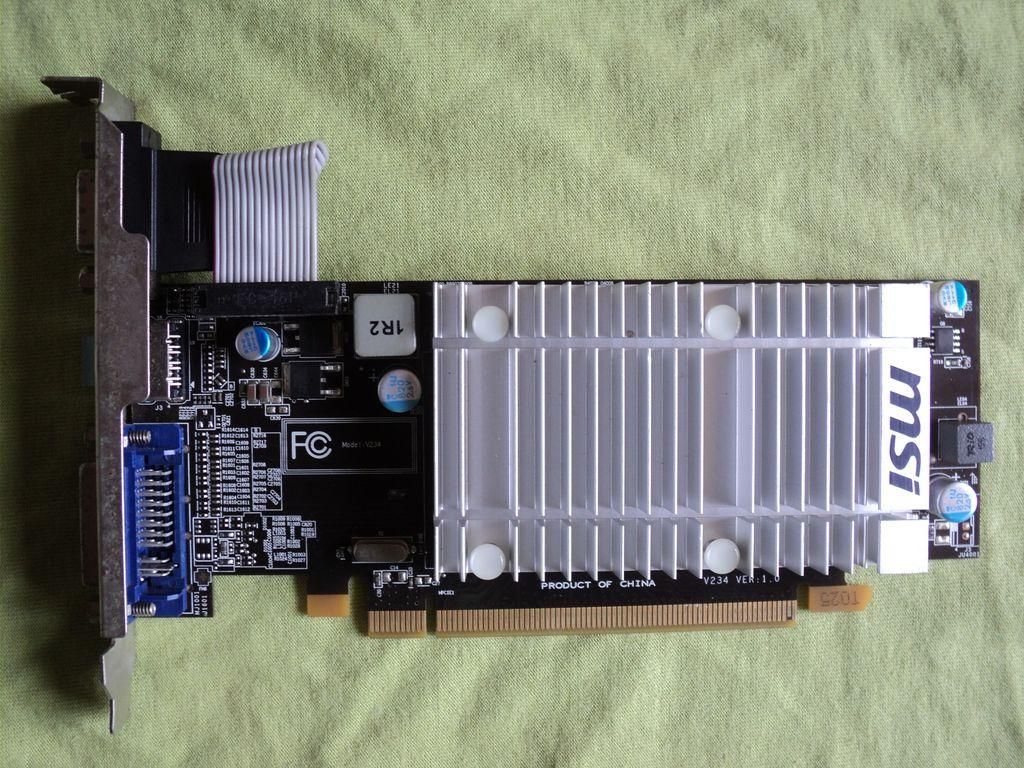 Vendo Tarjeta de Video MSI 1GB DDR3 Excelente