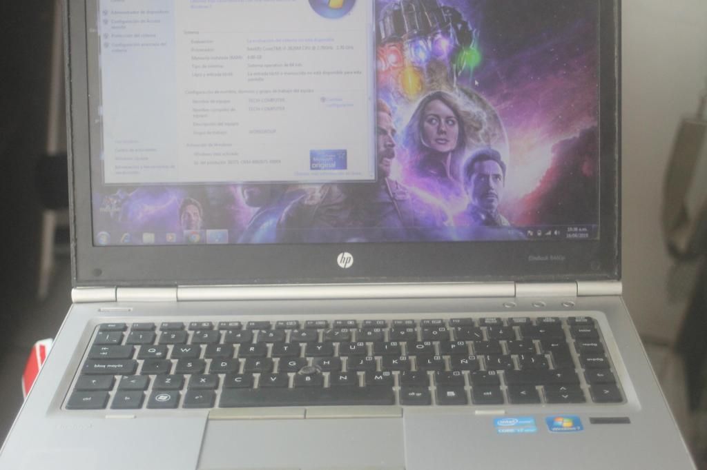 Vendo laptop HP CORE I7 con windows 7 PROFESIONAL original