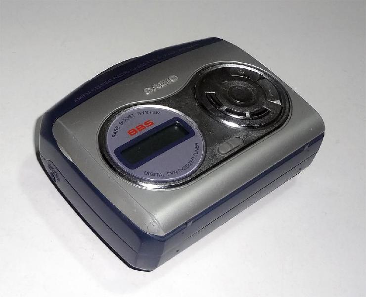 Walkman Casio AS-621R BBS Radio AM / FM Reproductor de