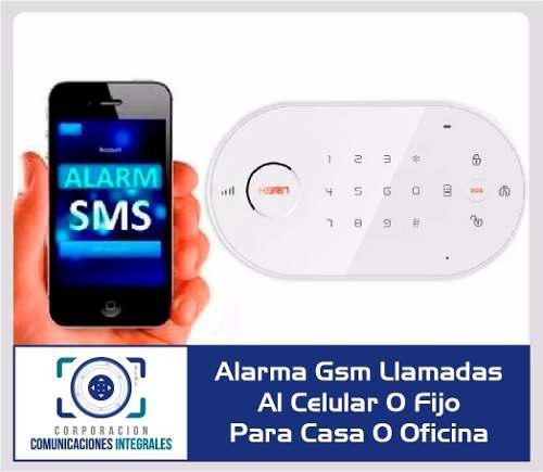 Alarma Gsm Llamadas Al Celular O Fijo Para Casa O Oficina