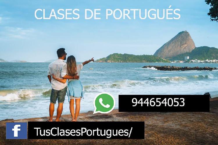 CLASES DE PORTUGUÉS - CUSCO - PROFESORES NATIVOS- DE FORMA