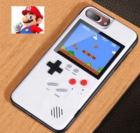 Case iphone juegos mini consola retro a colores