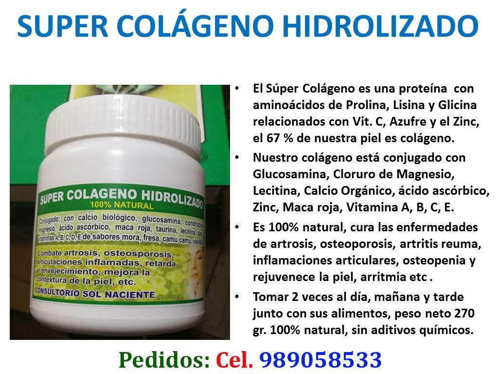 Colageno Hidrolizado Peru Cel. 