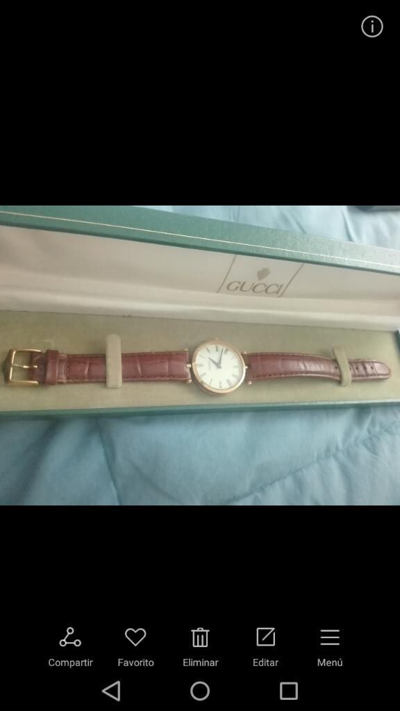 Reloj Gucci (rematando)