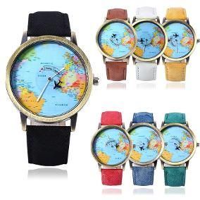 Reloj Mapa Mundi Todos los colores