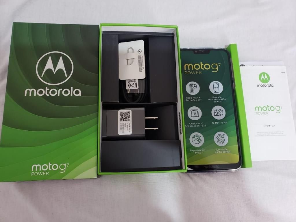 SOLO POR HOY! NUEVO MOTOROLA 4 ram 64 GB MOTOLORA G7 POWER