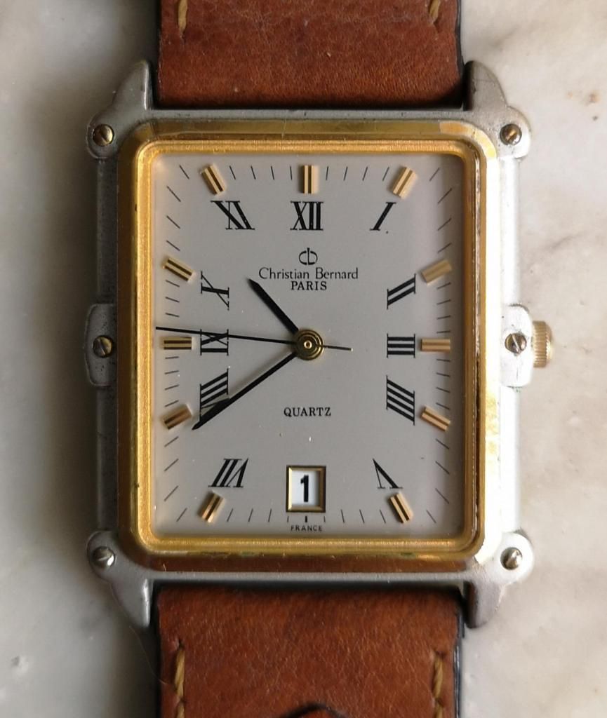 reloj vintage unisrx Christian Bernard a cuarzo