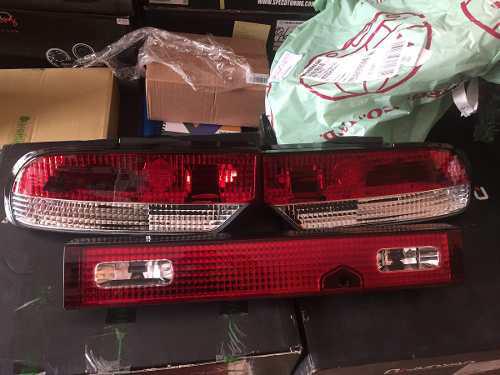 Faros Posteriores Euro Clear Para Nissan 240sx S13 Silvia
