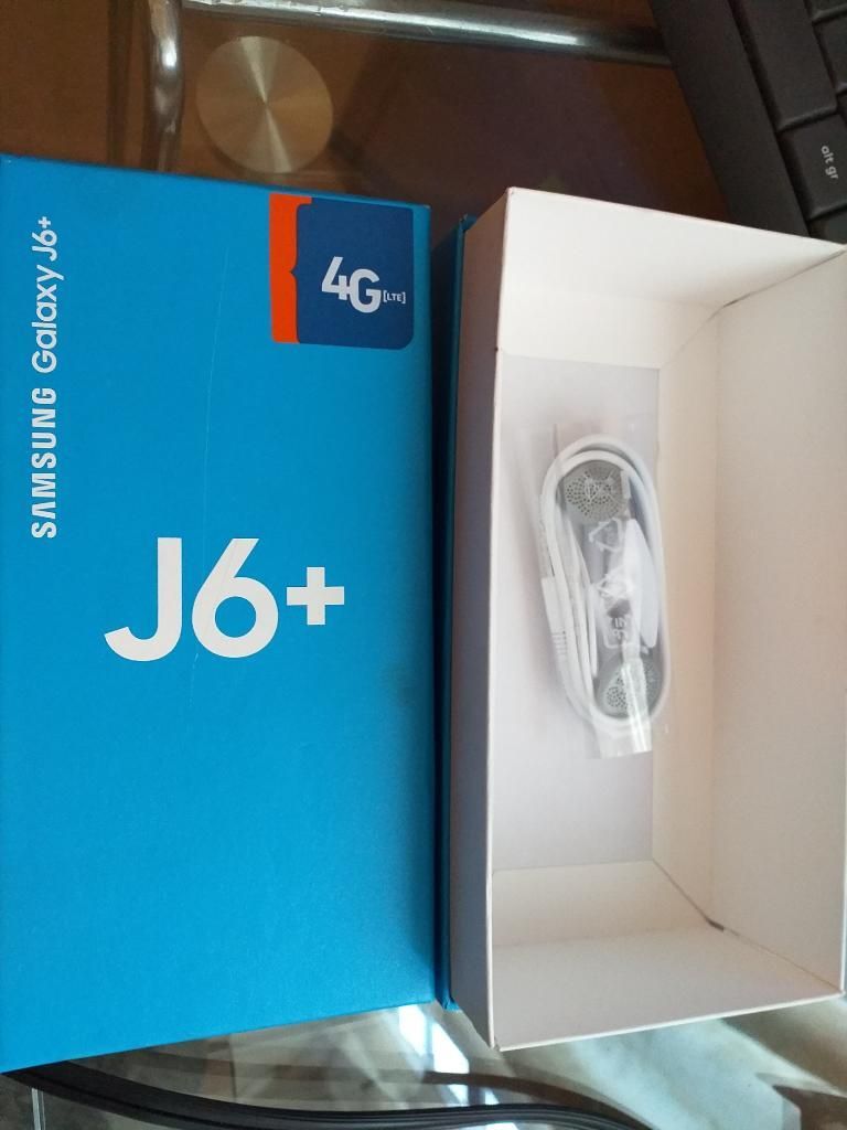 Galaxy Samsun J6 Audifonos solamente sin caja